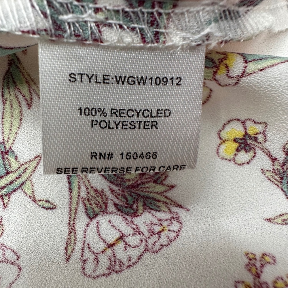 Womens XL‎ Floral High Neck Halter Top NWT PInk Summer Garden Wedding Guest Chic - Picture 6 of 8